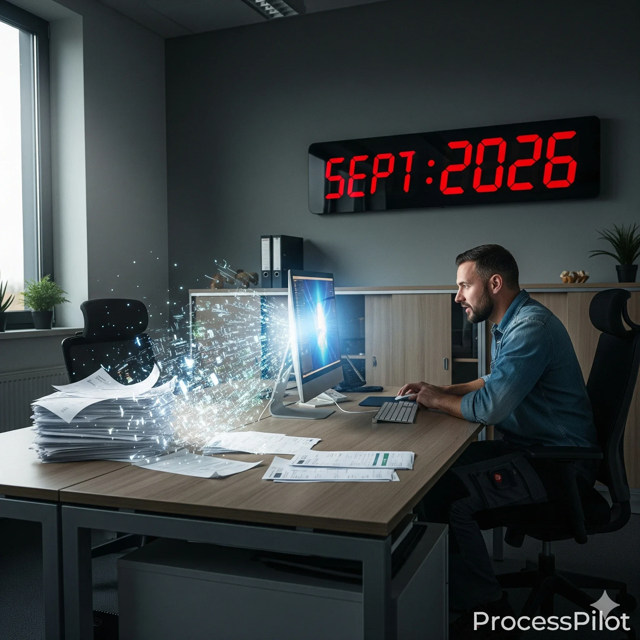 Facturation Électronique 2026 : Le Guide de Survie pour l'Artisan BTP