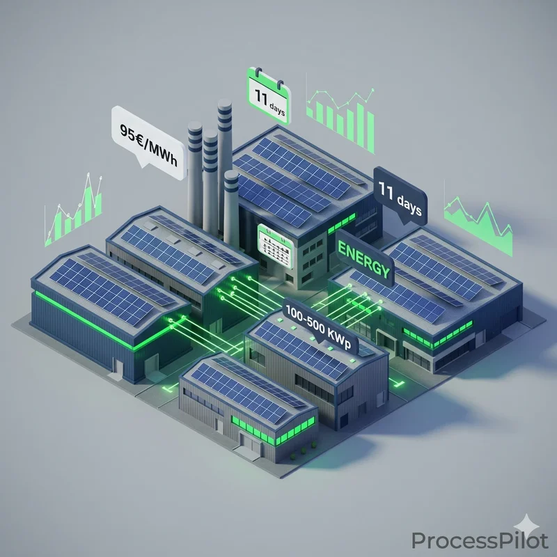AOS Photovoltaïque (100-500 kWc) : Le Guide Complet 2025 pour PME