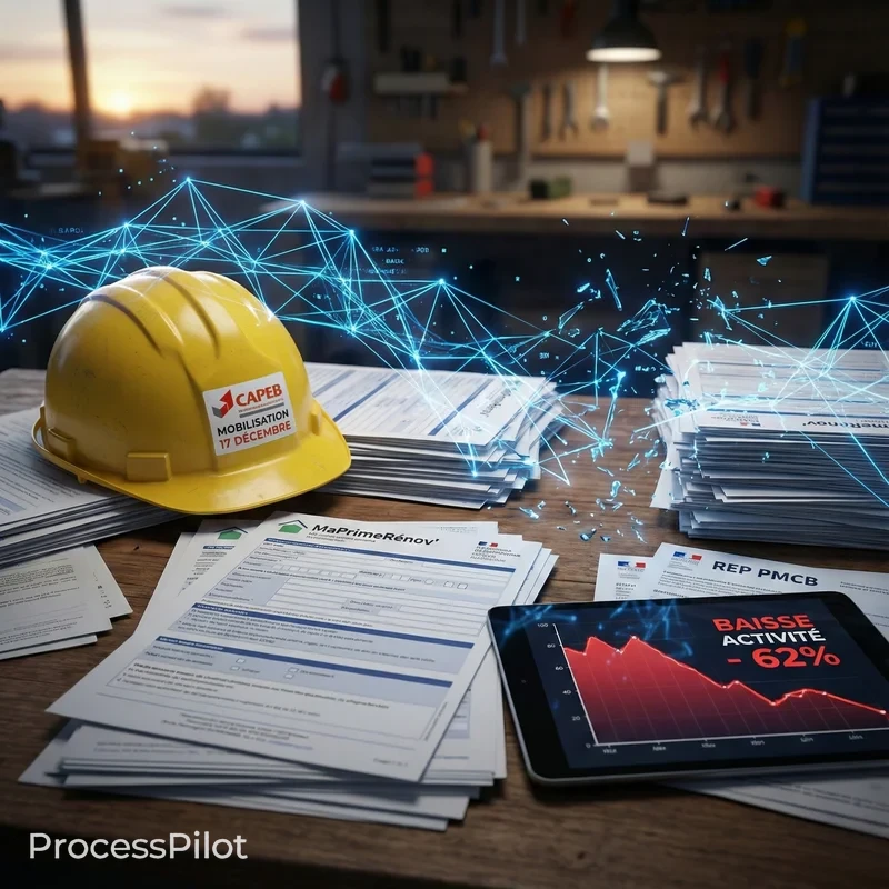 Mobilisation du 17 Décembre : Ce que révèle vraiment la colère des artisans du bâtiment (et comment s'en sortir)